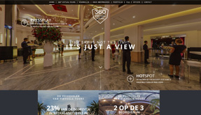 Een portfolio website voor 360 graden virtuele tours