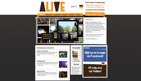 Een festival in Amersfoort kon een mooie website gebruiken