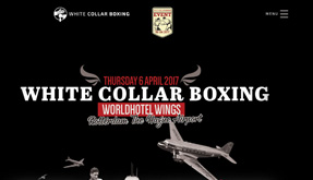 Een website met beleving voor White Collar Boxing