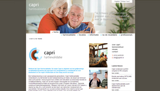 Ik maakte deze website voor Capri HR