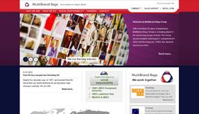 Een overkoepelende organisatie website gemaakt in 2010