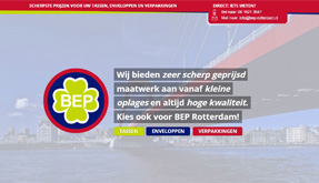 Voor BEP Rotterdam maakte ik deze kleine website
