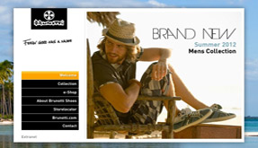 Brunotti Footwear website gemaakt in 2011