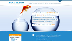 Iklaatzeleren, een website voor trainers en trainees